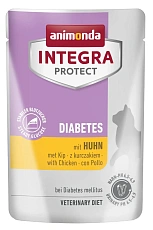 Animonda Integra Protect Diabetes Cat Пауч (Курица)